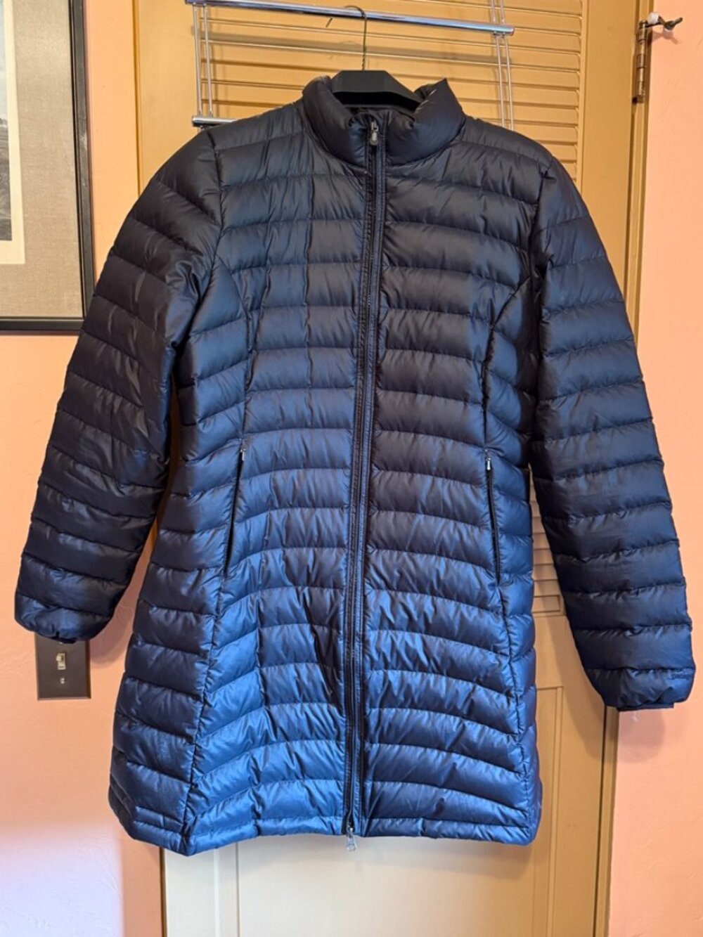 Patagonia Down Coat, Women's Size L, Black